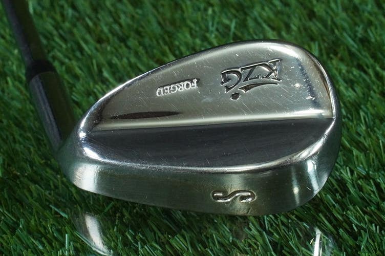 KZG Forged Sand Wedge "S" Wedge Flex Steel Shaft Right Handed RH ~ LOOK!!