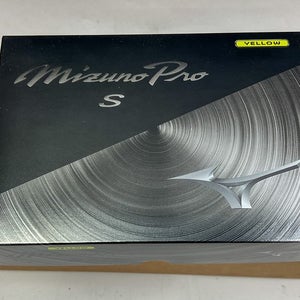 One Dozen Brand New Mizuno Pro S "Yellow" 3 Piece Urethane Golf Balls