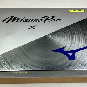 One Dozen Brand New Mizuno Pro X "Yellow" 3 Piece Urethane Golf Balls