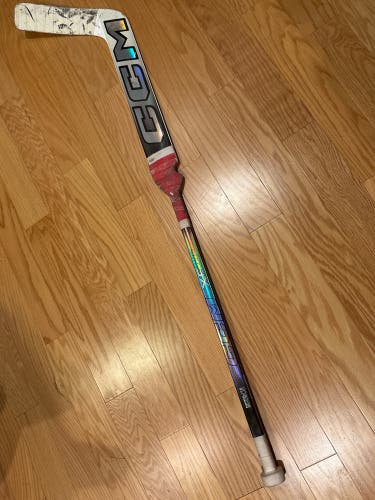 Senior CCM XF Pro Regular Goalie Stick 23" Paddle (Used)