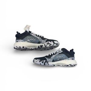 Used Adidas Basketball Shoes M Black And White Senior 7.5 11873-S000231985