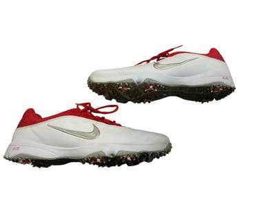Used Nike Mens Golf Shoes Red And White Senior 12 11873-C000231957