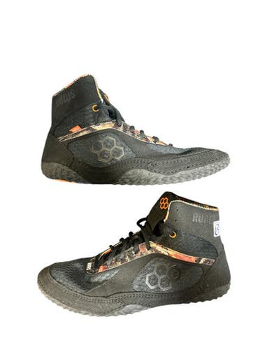 Used Rudis Wrestling Shoes Black Senior 11.5 11873-S000231936