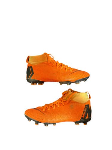 Used Nike Soccer Cleats Orange Junior 04.5 11873-S000211655