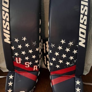 Team USA Pro 36.5" Mission Slyde Goalie Leg Pads