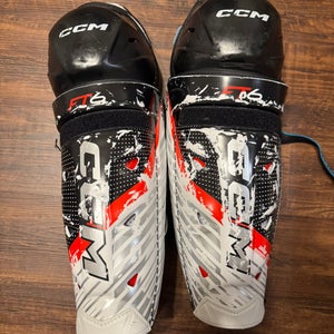 Used Senior CCM 15" Jetspeed FT6 Shin Pads