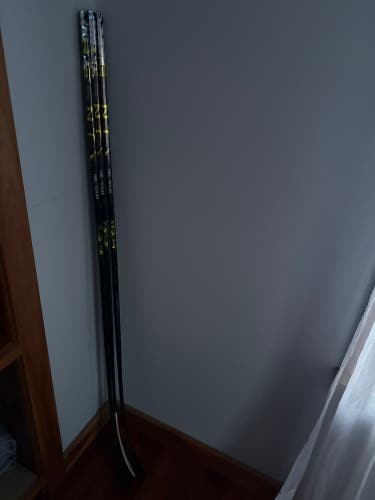 Senior Bauer AG5NT Left Hand Hockey Stick 3 pack p92 70 flex cut to 76 flex 58”