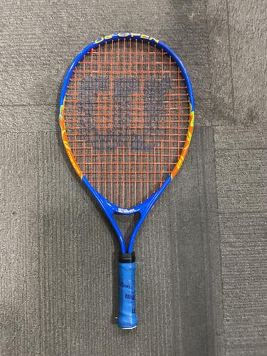 Used Wilson US OPEN 21 Junior Tennis Racquet Royal Blue 21" 11614-S000230751
