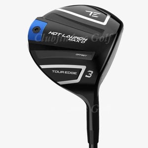 NEW Tour Edge '26 Hot Launch MAX D Offset Fairway Wood 3 Ascent 50 Regular w/ HC