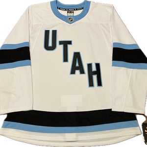 NWT Utah Mammoth Inaugural Season Blank Away Fanatics NHL Hockey Jersey Size 54