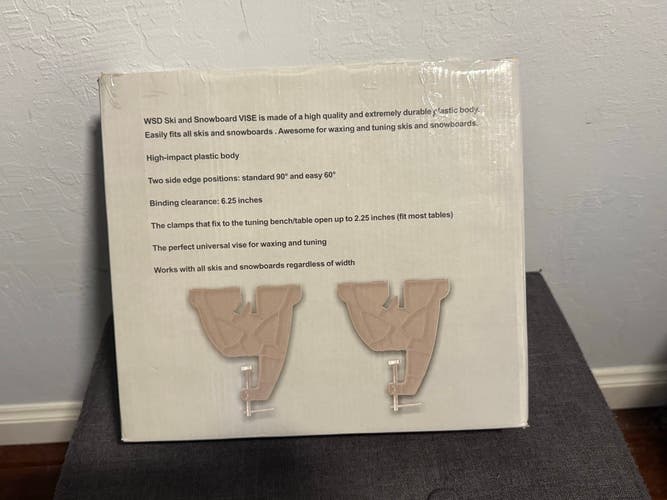 WSD Ski Snowboard Vise (New, Gray)