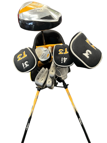 Used Walter Hagen T3 Mens Package Set RH Black 11 Piece 11682-S000127628