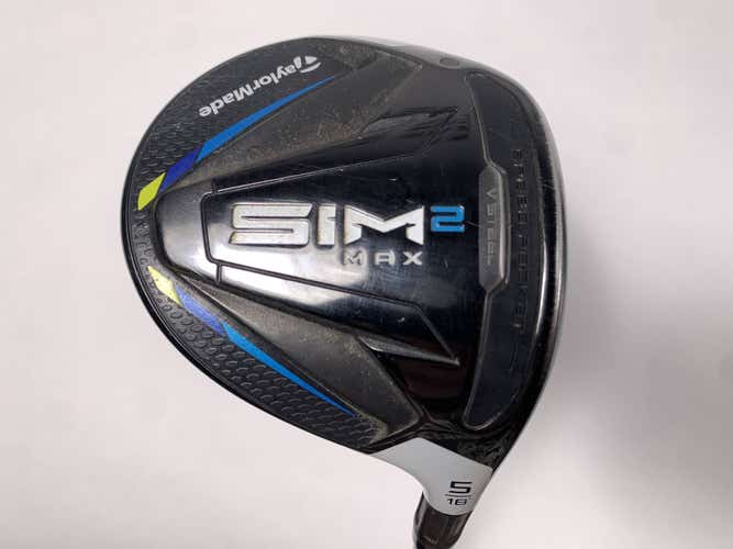 TaylorMade SIM2 MAX 5 Fairway Wood 18* Fujikura Ventus 5-R Regular Graphite RH