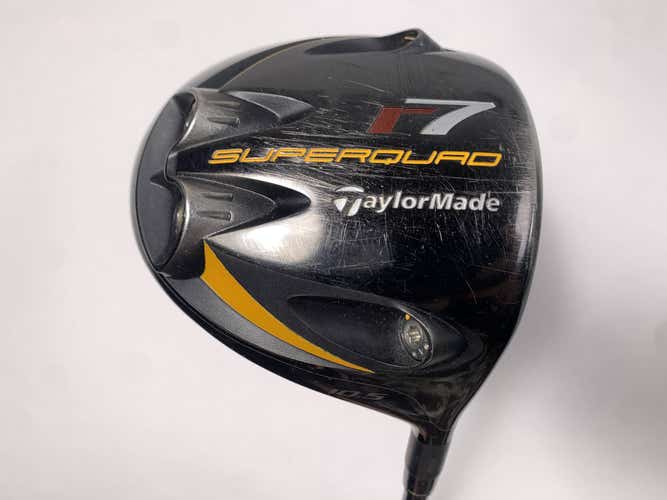 TaylorMade R7 Superquad Driver 10.5* Fujikura REAX 65g Regular Graphite Mens RH