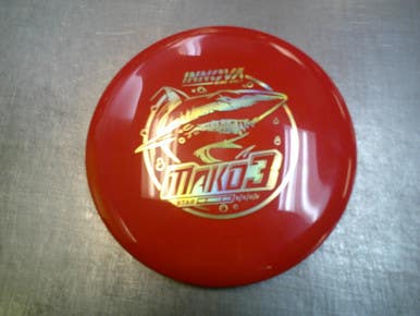 Used Innova MAKO3 Disc Golf Driver Red 11339-S000198781