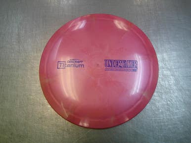 Used Discraft UNDERTAKER Disc Golf Driver Pink 11339-S000198778