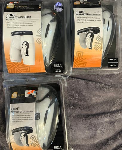 3 Cups 1 Compression Shorts lot