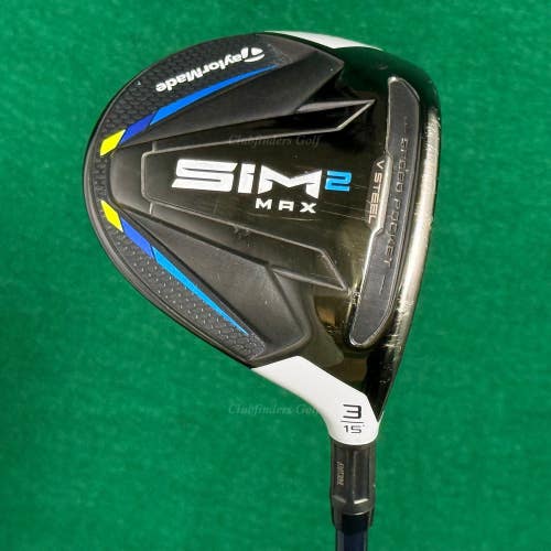 TaylorMade SIM2 Max 15 Fairway 3 Wood Ventus Blue FW 6-S Graphite Stiff w/HC
