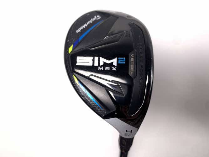 TaylorMade SIM2 MAX Rescue 4 Hybrid 22* Fujikura Ventus Blue 5A Senior RH