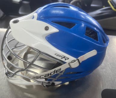 Used Cascade CPX-R Lacrosse Helmet Royal Blue One Size 11497-S000155468