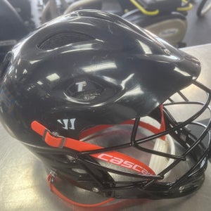 Used Warrior HELMET Lacrosse Helmet Black One Size 11497-S000155461