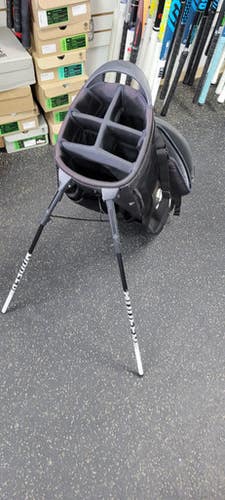 Used Ping HOOFER 5 WAY Mens Stand Bag Black 11497-C000155440