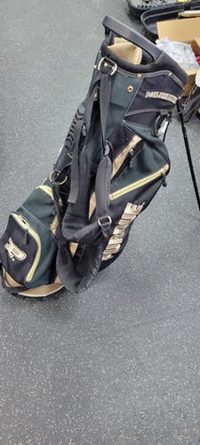 Used PURDUE ORGANIZER Mens Stand Bag Black 11497-C000155437