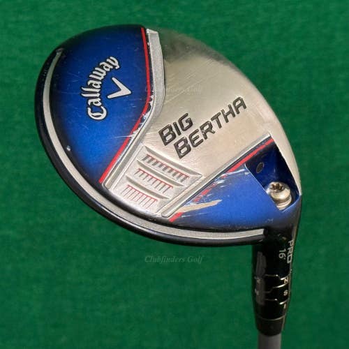 TOUR ISSUE Callaway Big Bertha Pro 16 Fairway Wood Fujikura Pro 72 Extra Stiff