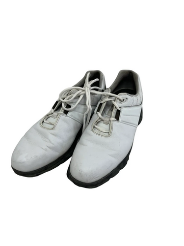 Used Foot Joy Mens Golf Shoes White Senior 10.5 11692-S000146466