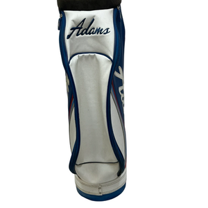 Used Adams STAFF DISPLAY BAG Mens Cart Bag White/Royal/Red 11692-S000146483