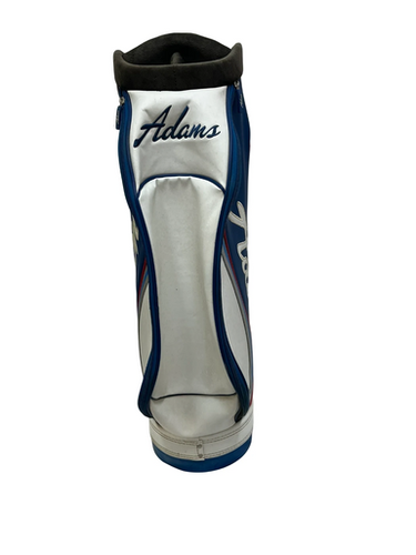 Used Adams STAFF DISPLAY BAG Mens Cart Bag White/Royal/Red 11692-S000146483