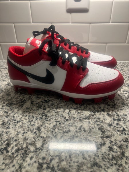 Men’s Size 12 Air Jordan 1 Retro MCS Low Chicago Red Black CJ8524-611