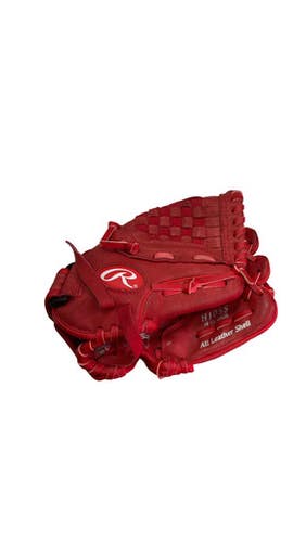 Used Rawlings HIGHLIGHT SERIES BB/SB Glove RH Throw Red 10 1/2" 11859-S000028427