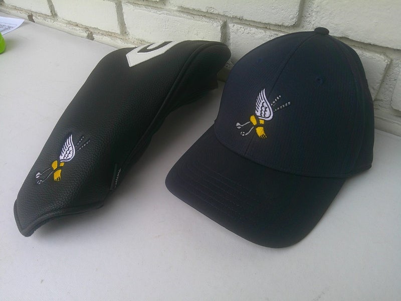Callaway Hat and Driver Head Cover - WINGED FOOT LOGO
