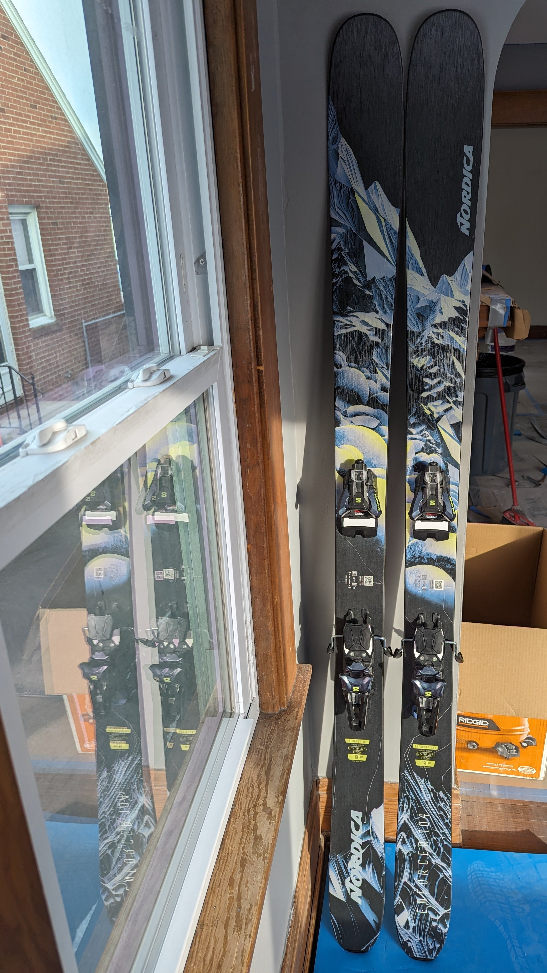 Nordica Enforcer 100 172cm with Marker Griffon Bindings