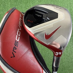 Nike VRS Covert 2.0 Fairway 3 Wood 15 Stiff Flex Kuro Kage 60g 42.5