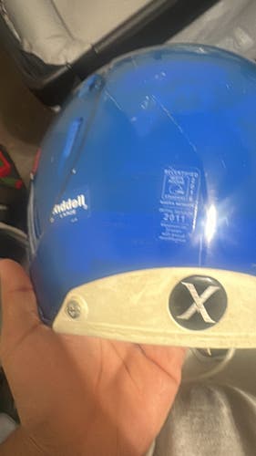 Used Large Xenith X1 Blue Helmet
