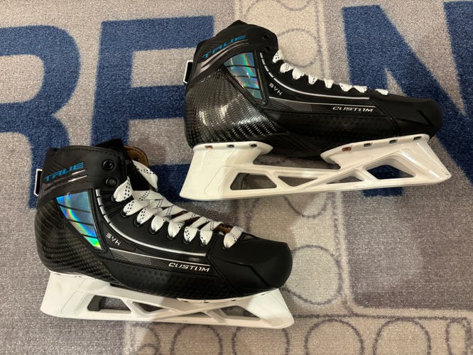 Brand New Pro Stock True SVH Pro Two Piece Goalie Skates Regular Width Size 11 Hildeby