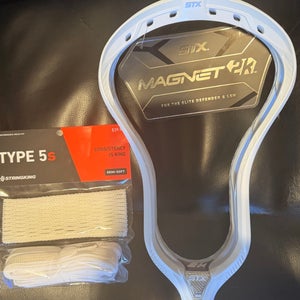STX  MAGNET 2K LACROSSE HEAD, with STRINGKING 5s semi soft Complete Mesh Kit valued at $39.99!!