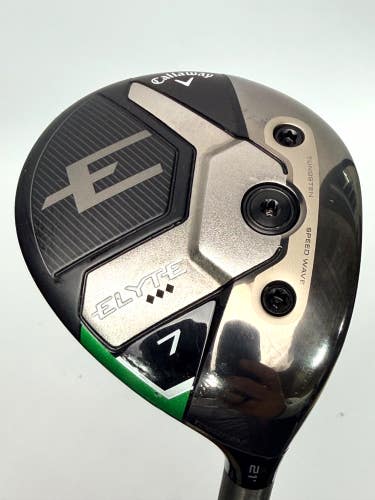 Callaway Elyte Triple Diamond 7 Wood 21 HZRDUS Silver 4th Gen 50g Regular Flex