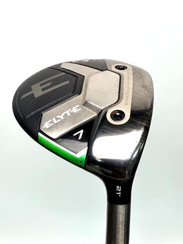 Callaway Elyte 7 Wood 21 HZRDUS Silver 4th Gen 60g Regular Flex Fairway Wood