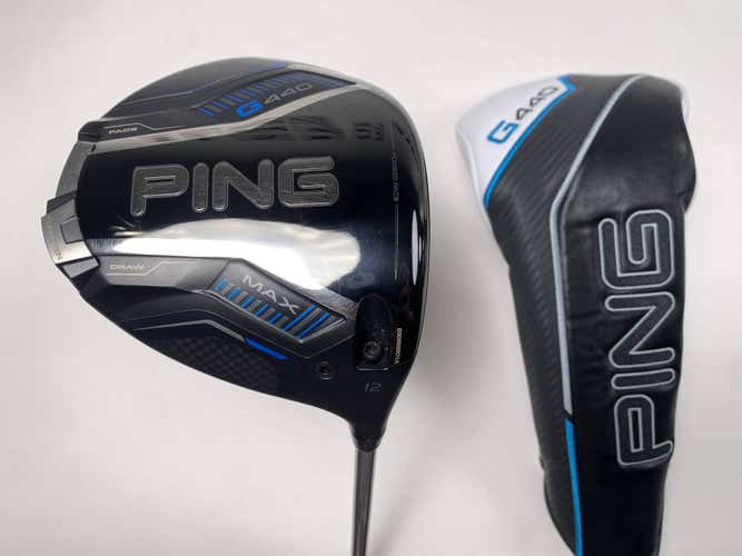 Ping G440 MAX Driver 12* Alta Quick 45g Senior Graphite Mens RH HC JumboMax Grip