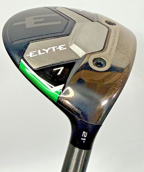 Callaway Elyte 7 Wood 21 Denali Charcoal 60g Stiff Flex 42 Head cover