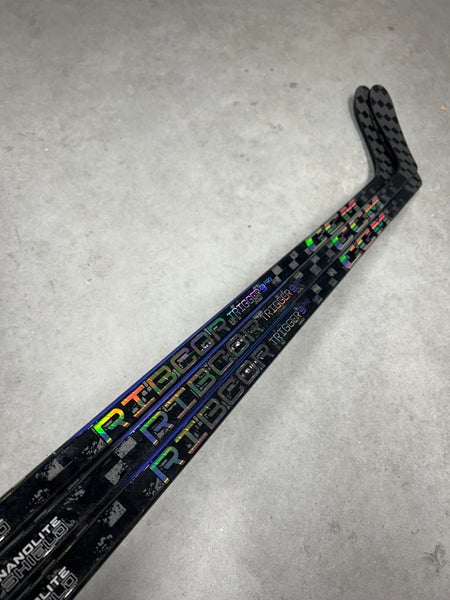 3 Pack 40 Flex P28 Junior CCM RibCor Trigger 9 Pro Left Hand Hockey Stick Pro Stock (New)