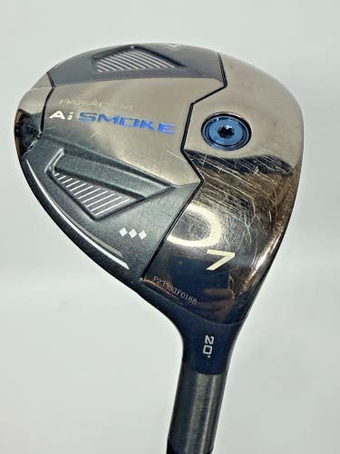Callaway Ai Smoke Triple Diamond 7 Wood 20 DI-7 70g Stiff Graphite Design Shaft