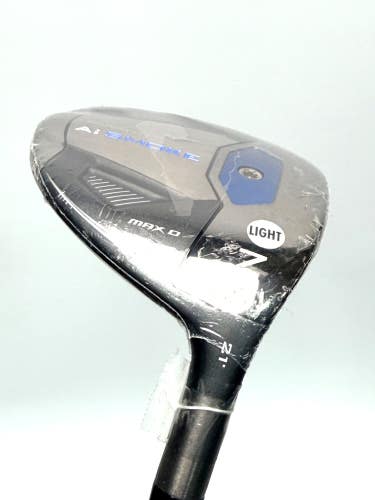 Callaway NEW Ai Smoke Max D 7 Wood 21 Cypher Black 50g Senior Flex 42"