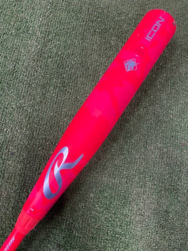 2025 Rawlings Icon Composite Bat USSSA Certified (-8) 24 oz 32" (Used)