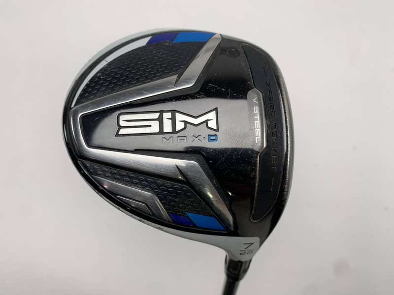 TaylorMade SIM MAX-D 7 Fairway Wood 22* UST Mamiya Helium 5F3