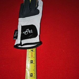 Size Youth Large - White/Black Junior Left Hand Golf