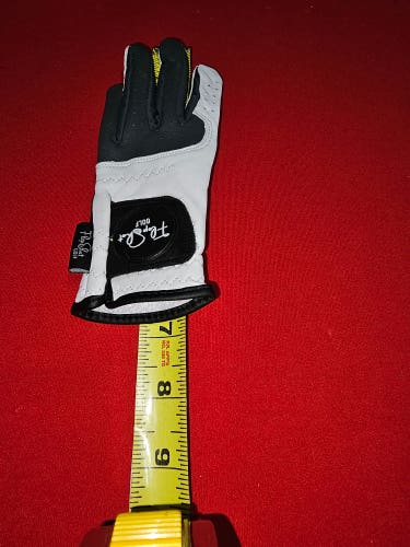 Size Youth Large - White/Black Junior Left Hand Golf